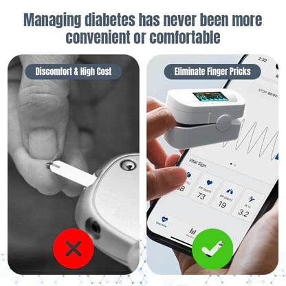 🔥 Last 3 Hours: 50% OFF 👨‍⚕️🏆 Doctor-Recommended Smart Non-Invasive Blood Glucose Monitor [99.9% Accuracy] ✅ TGA Certified