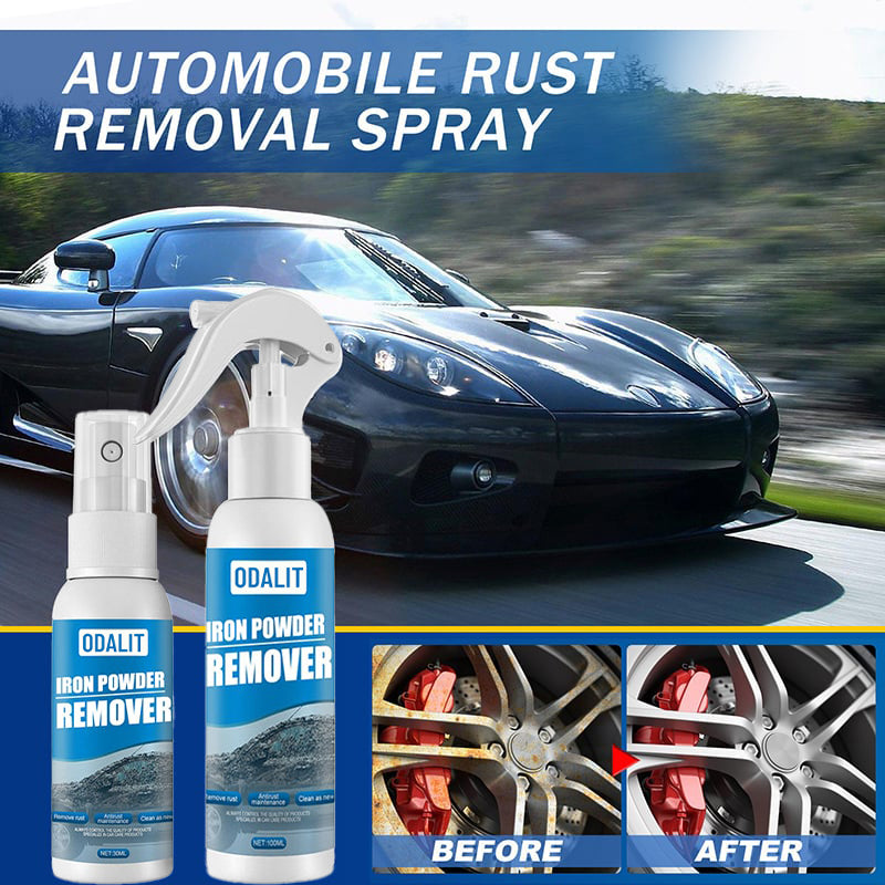 Rust Doesn’t Stand a Chance. Just spray and wipe — watch years of rust disappear in seconds.