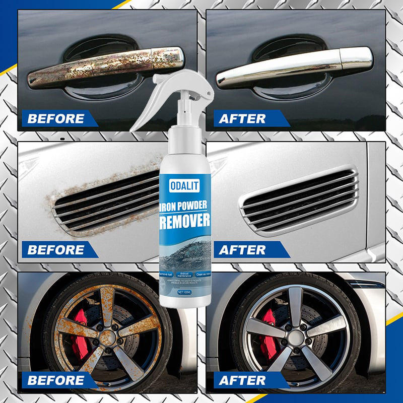 Rust Doesn’t Stand a Chance. Just spray and wipe — watch years of rust disappear in seconds.