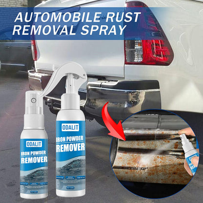 Rust Doesn’t Stand a Chance. Just spray and wipe — watch years of rust disappear in seconds.