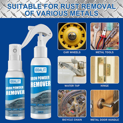 Rust Doesn’t Stand a Chance. Just spray and wipe — watch years of rust disappear in seconds.