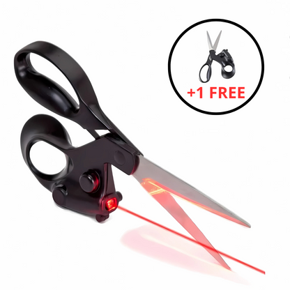 ✂️ Laser Scissors: Laser-guided multi-functional scissors for precise cutting
