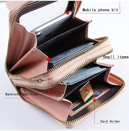 “Stay Safe and Stylish! The New Anti-Theft Leather Touchscreen Phone Bag Keeps Your Phone Secure!”