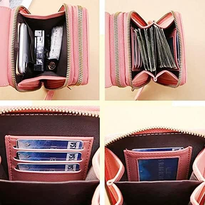 “Stay Safe and Stylish! The New Anti-Theft Leather Touchscreen Phone Bag Keeps Your Phone Secure!”