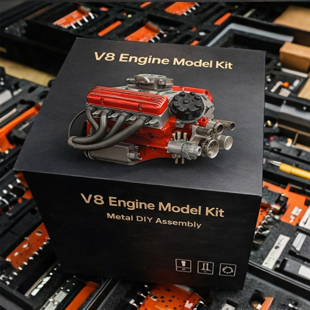 🎉Last Day Promotion 76% OFF + FREE SHIPPING🔥 - Gasoline OHV V8 Small-block Engine Model Kits