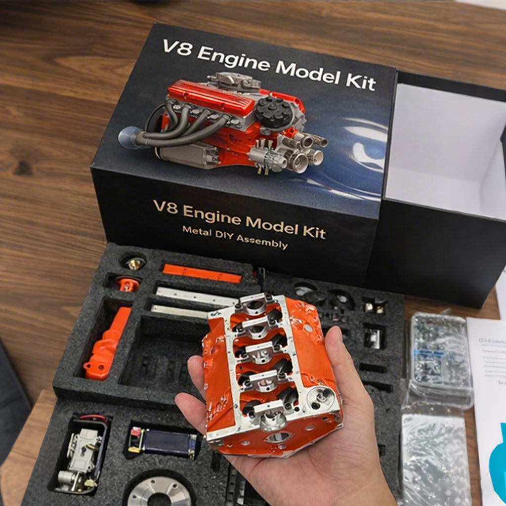 🎉Last Day Promotion 76% OFF + FREE SHIPPING🔥 - Gasoline OHV V8 Small-block Engine Model Kits