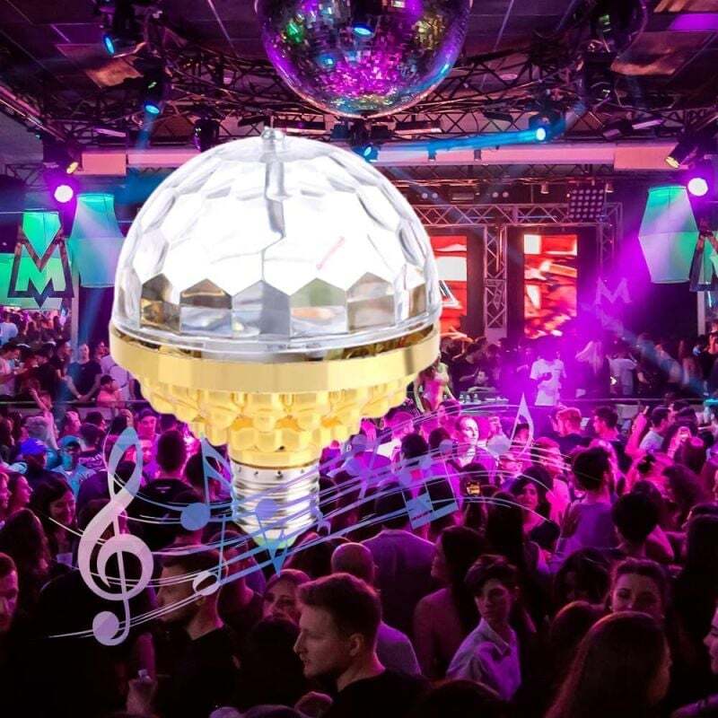 Rotating Disco Lamp