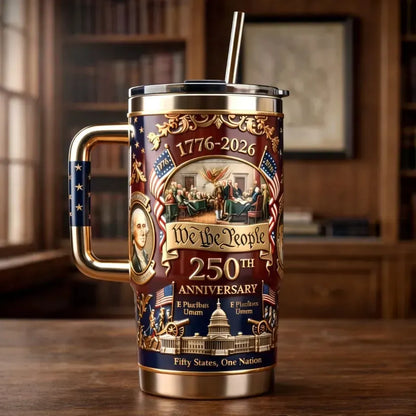 💥Limited-time 50% off--🥃U.S. 250th Anniversary Commemorative Travel Tumbler (1776-2026)