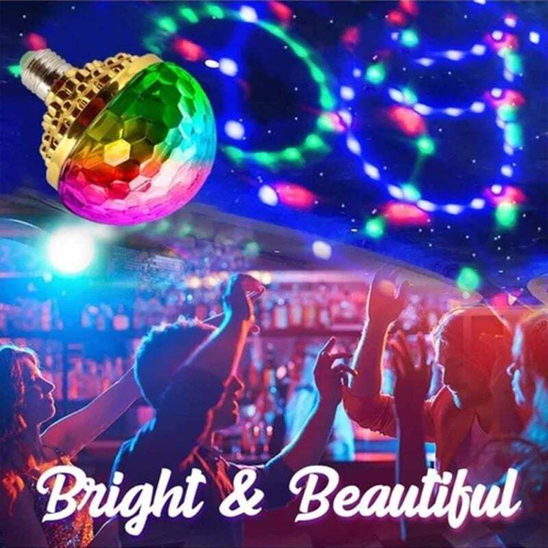 Rotating Disco Lamp