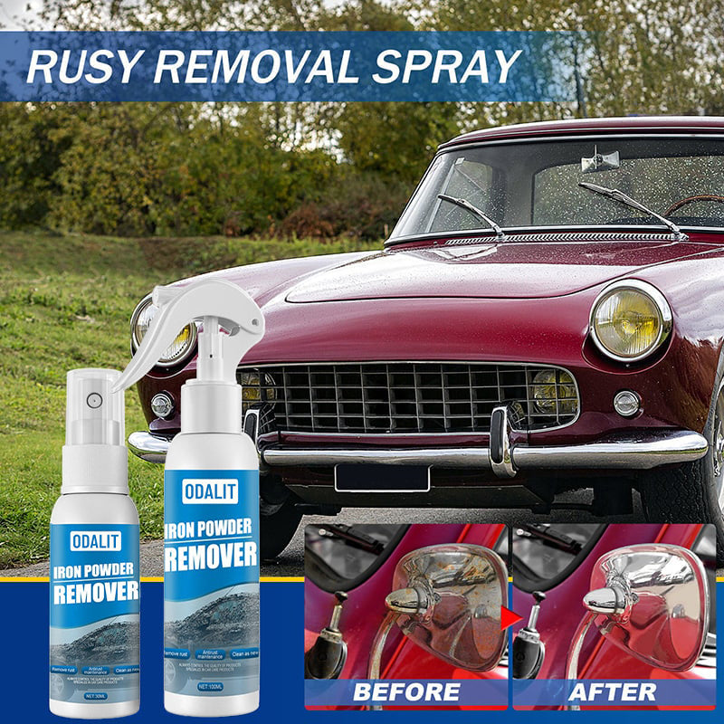 Rust Doesn’t Stand a Chance. Just spray and wipe — watch years of rust disappear in seconds.