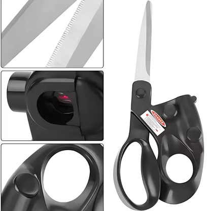 ✂️ Laser Scissors: Laser-guided multi-functional scissors for precise cutting