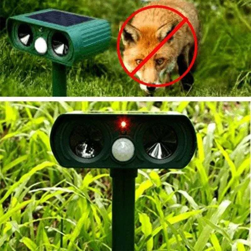 Solar-Powered Pest Defense