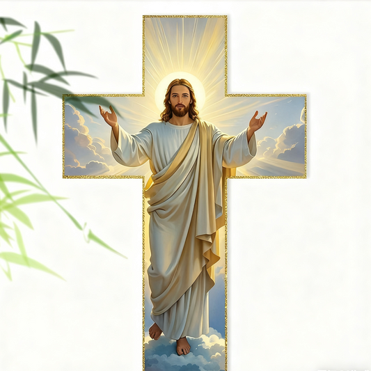 🎉New Year Sale🎁Retro Jesus Christ Wall Cross Decor